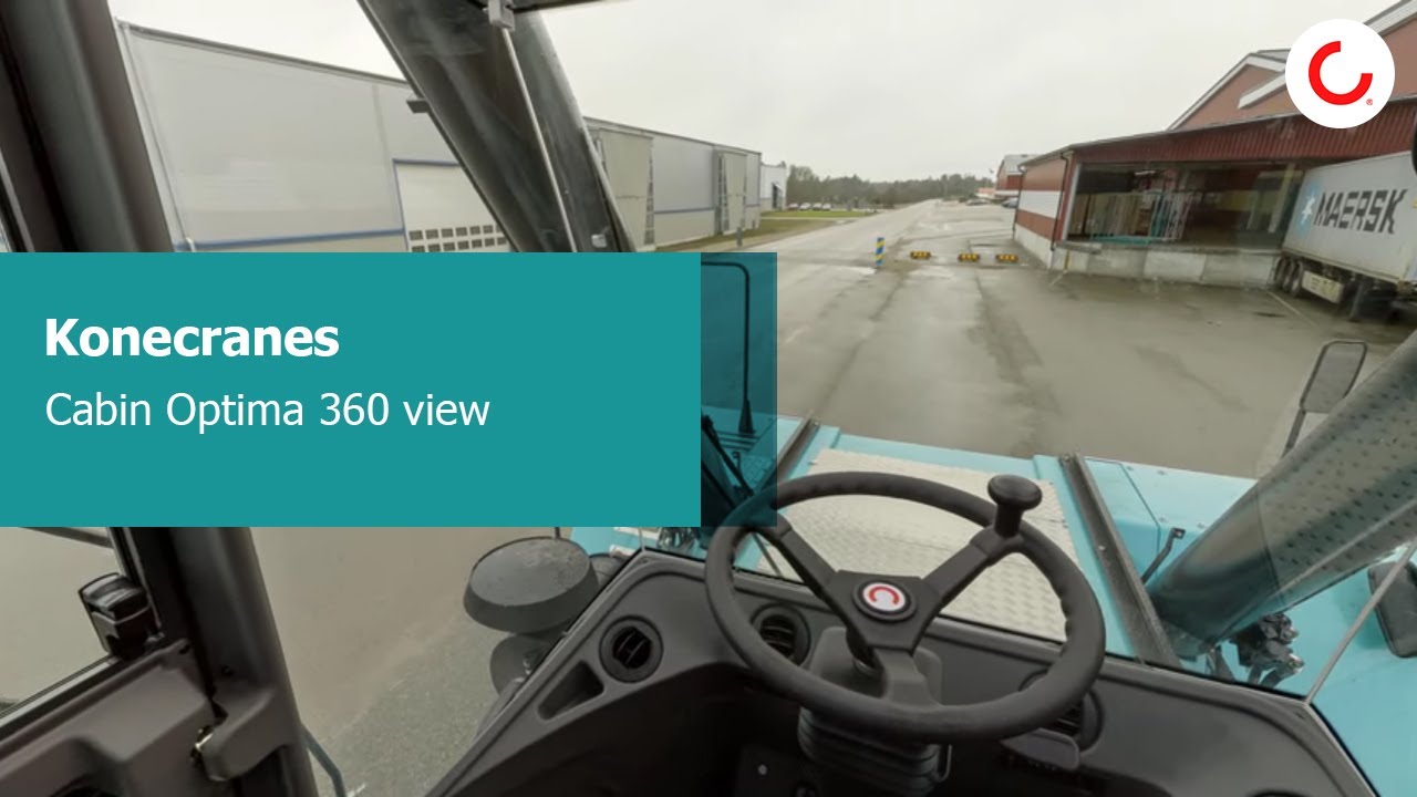 Konecranes Cabin Optima 360 view