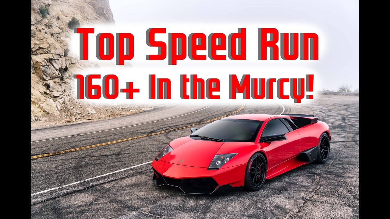 *Brutal* Straight Piped Lamborghini Murcy: Top Speed Challenge!