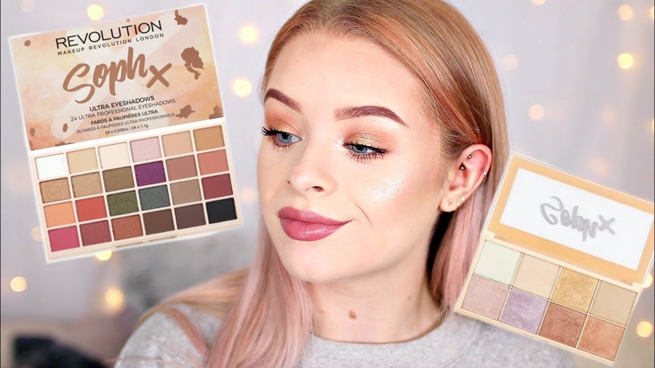 SOPH x MAKEUP REVOLUTION PALETTES EVERYDAY LOOK!