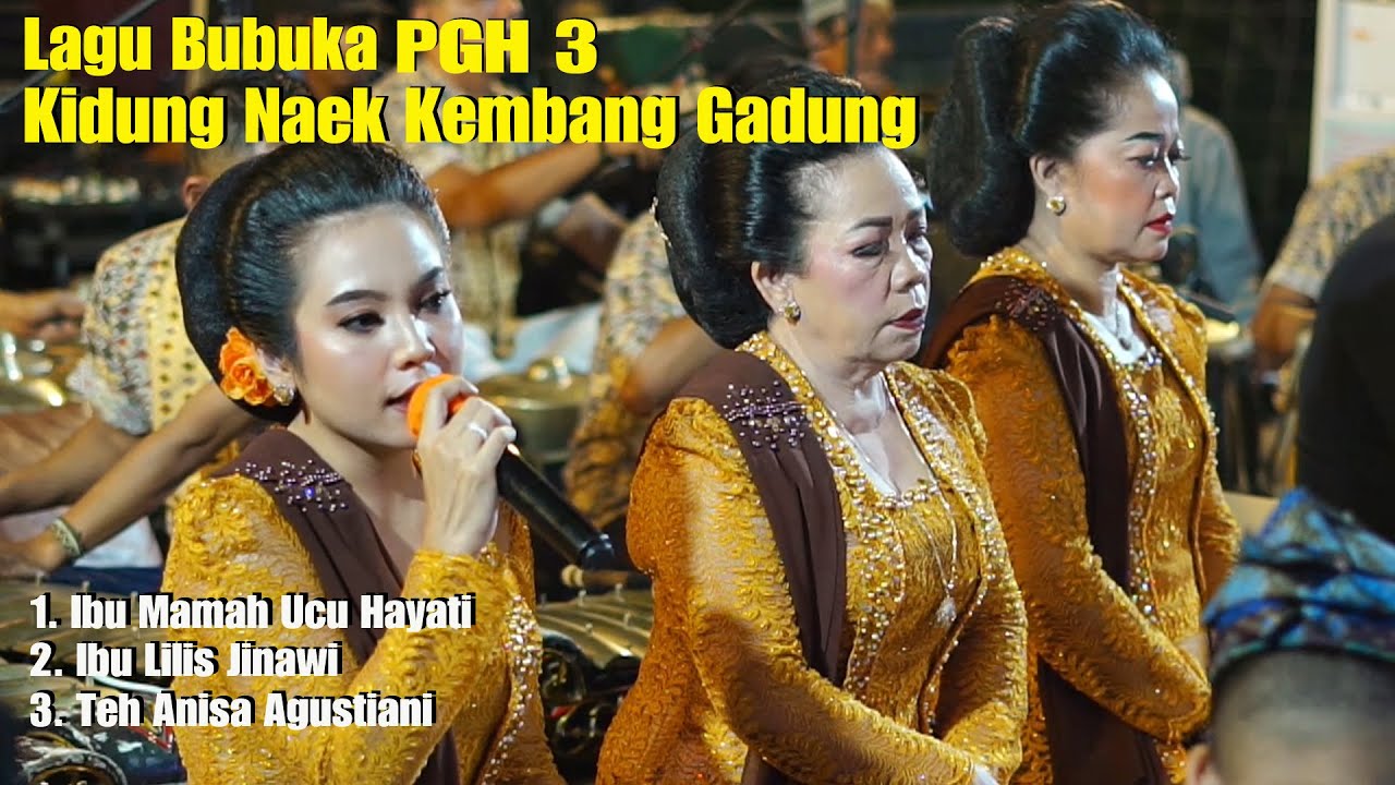 Kembang Gadung Lagu Bubuka Manggung Wayang Golek Pgh3 H. Dadan Sunandar Sunarya