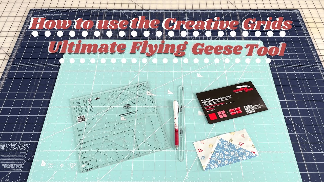 Как использовать инструмент Ultimate Flying Geese для создания идеальных блоков Flying Geese