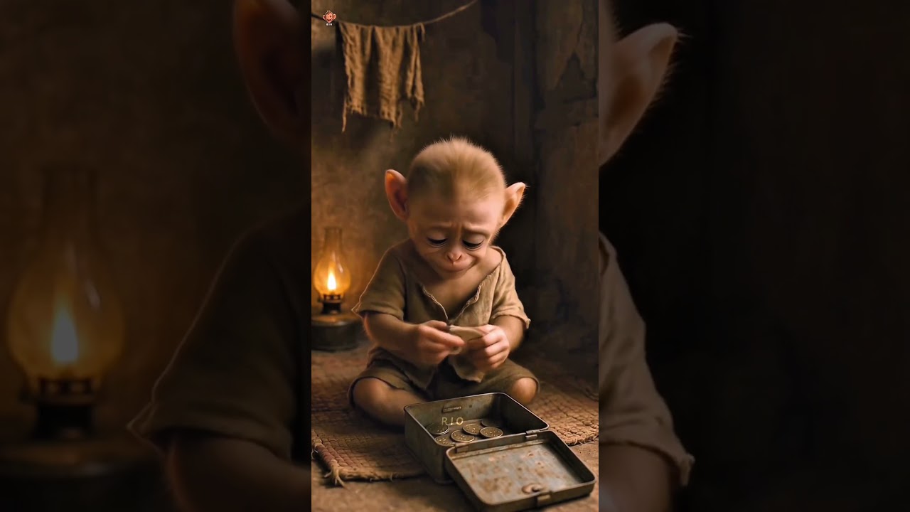 Poor baby monkey Rio father emotional ❤️‍🩹 