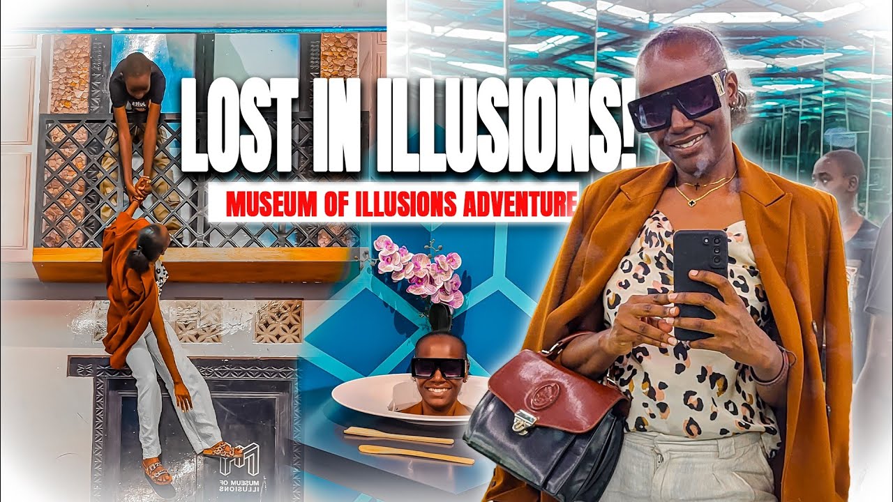 Exploring the New Museum of Illusions -  Nairobi | A Mind-Bending Experience 🙌🏾