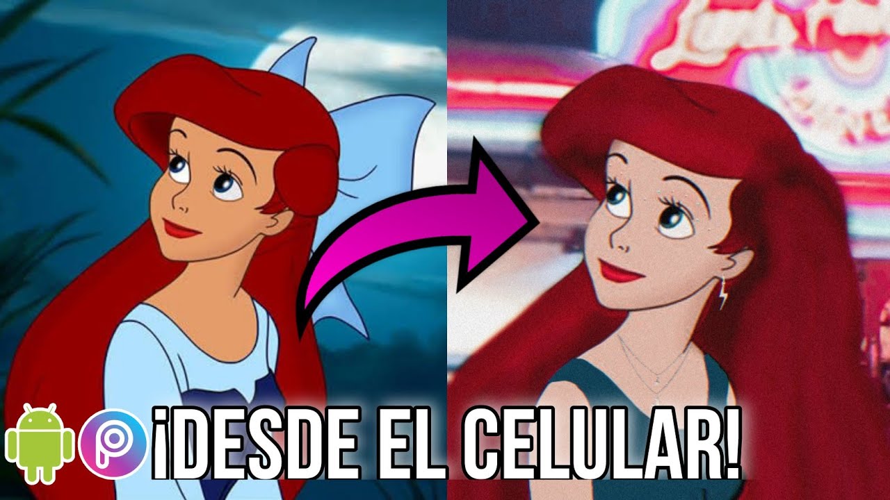 🤯Como cambiar a las princesas #2 | Herramienta clonar de PicsArt | Princesas modernas