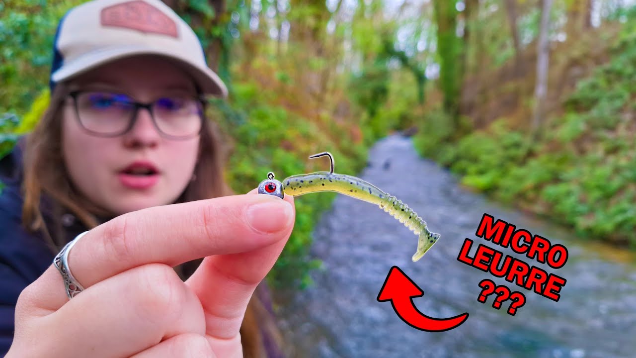 Ce MICRO LEURRE est REDOUTABLE dans ce ruisseau !! ( pêche de la truite)