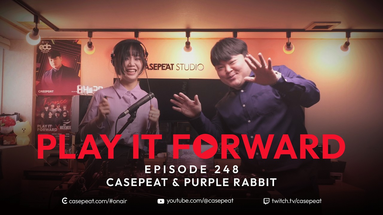 Play It Forward Ep. 248 [Trance & Progressive] by Casepeat (Guest: Purple Rabbit) - 04/15/26 LIVE