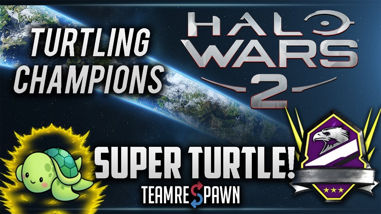 Turtling Champions on Sentry | Halo Wars Super Turtle