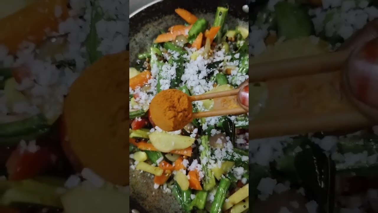 #vegetable kara kulambu avarakkai murungakkai carrot urulaikilangu 😋😋👌👍🥕🧄🍅🫛🍆🧅 cooking video