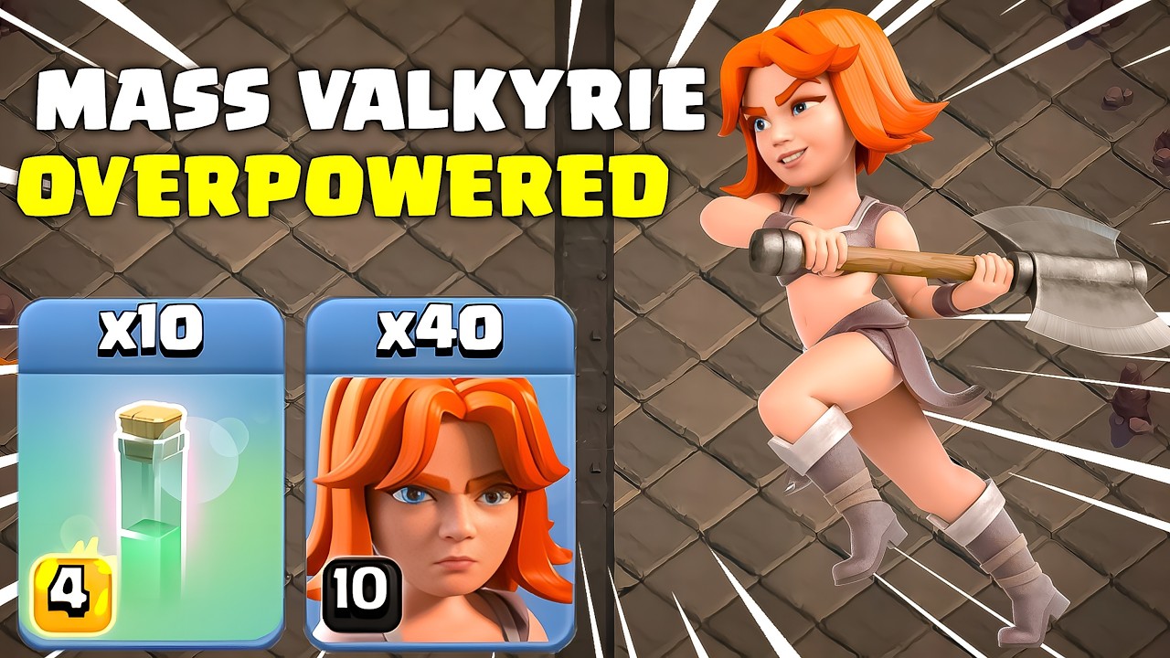 TH15 Valkyrie Attack Strategy | Clash of Clans
