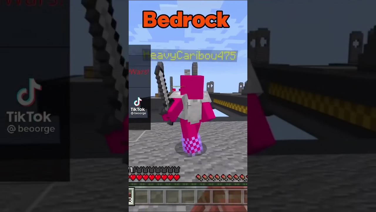 Bedrock PVP Vs Java PVP