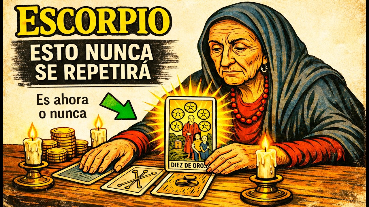Escorpio ¡Ahora! 💥 ¡Dios Te Dio Destino Dorado! 🙏 ¡El Santo Trae Riqueza! 💰 ¡Llora De Alegría!