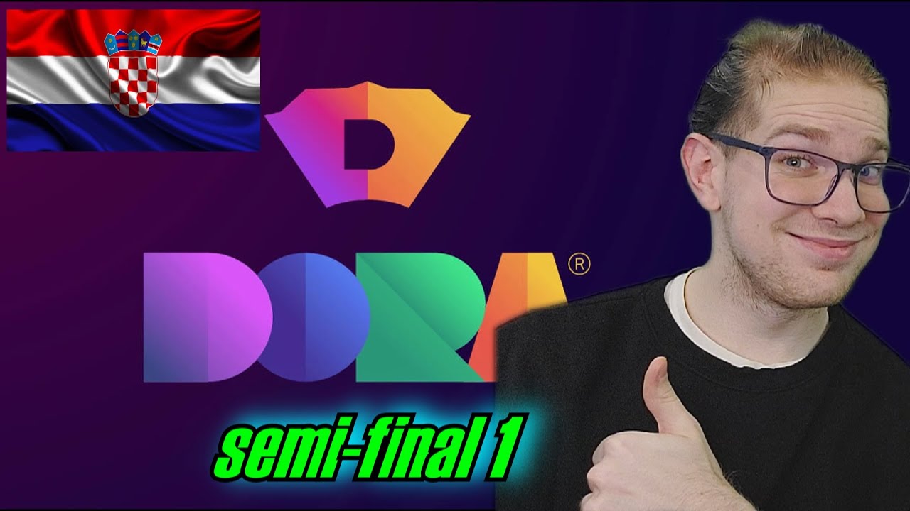 ESC 2025 REACTION: CROATIA DORA 2025 SEMI-FINAL 1 REACTION