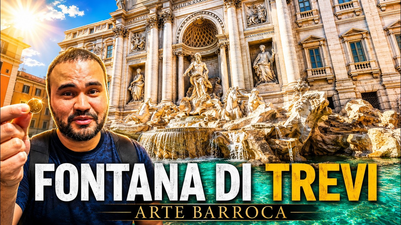 FONTANA DI TREVI e BARROCO na Itália