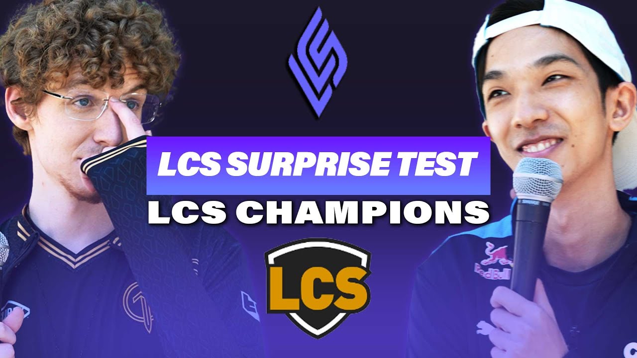 Can LCS pros remember WHO WON LCS? - LCS Surprise Test