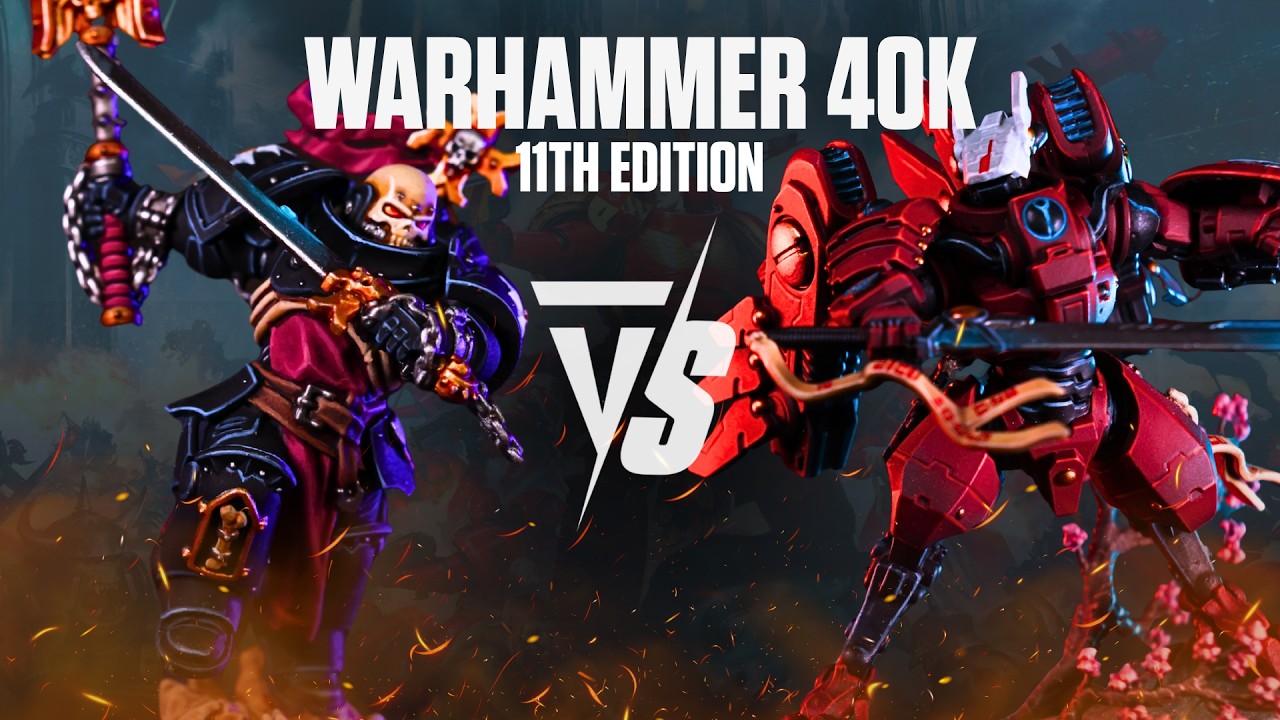 Black Templars Vs T'au Empire 11th Edition Warhammer 40K Battle Report
