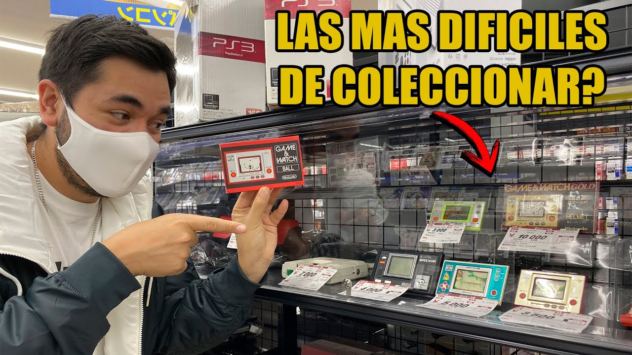 Las Game & Watch de NINTENDO en JAPON | Busqueda en tienda e Historia | videojuegos