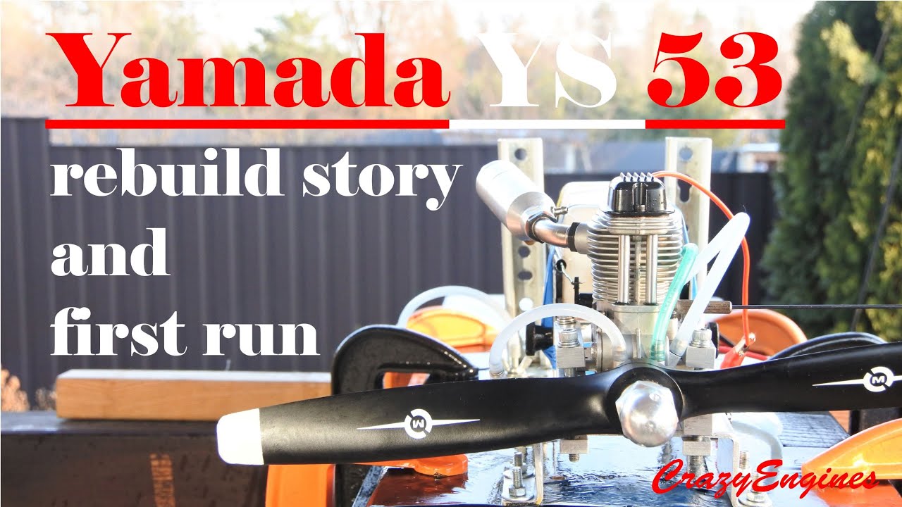 Yamada FZ 53 rebuild story and first run