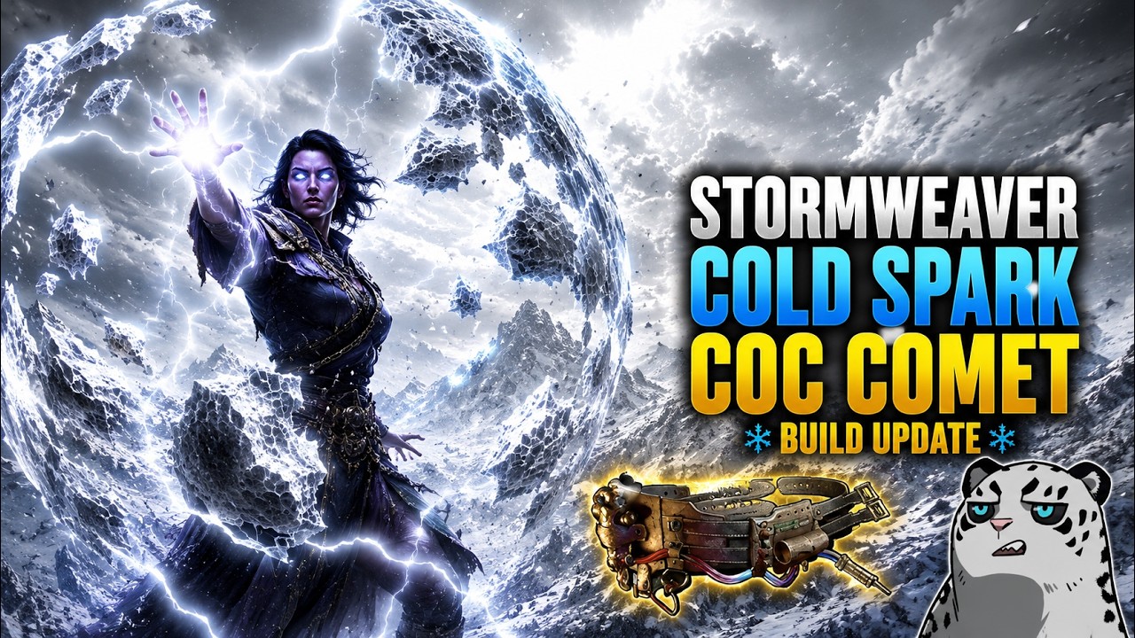 PoE 2 Stormweaver Spark &mdash; Холодный Spark &mdash; Обновление билда | 0.5 Path of Exile 2