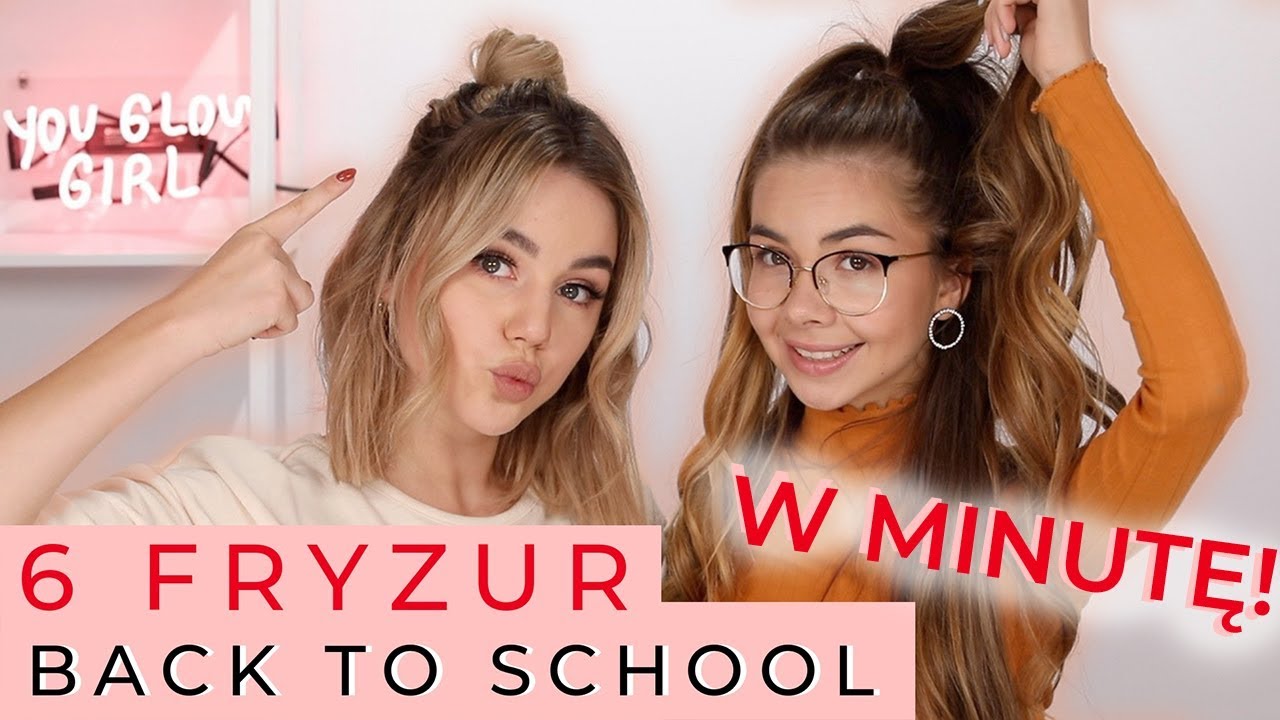 SZYBKIE FRYZURY BACK TO SCHOOL Z KOMPLEKSIARA❤️