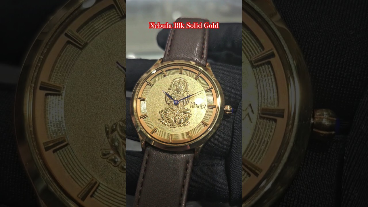 Nebula By Titan 18k Solid Gold ||Luxury watch ||Modal No-Ns5067dl07 For Diwali Gift🌟🪙🎆