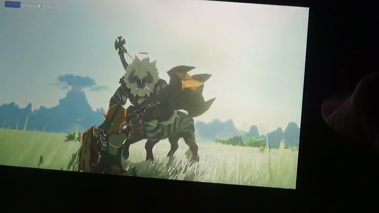 Vaincre le LYNEL BLANC au début du jeu AVANT DE QUITTER LE PLATEAU DU PRELUDE - Breath of the Wild
