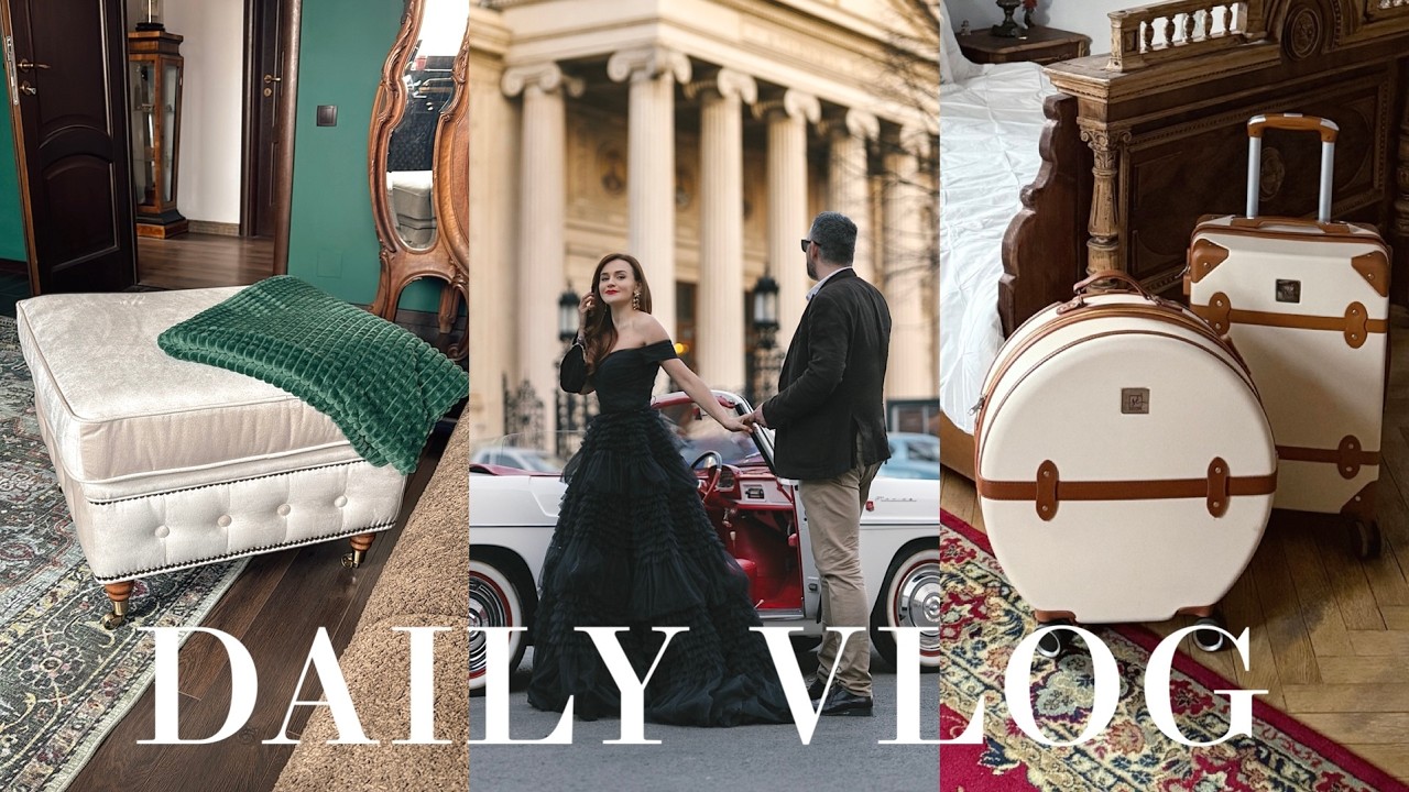 Daily vlog | Noutati in camera verde, o comanda Vinted, un proiect de care sunt mandra si bagaje ❤️