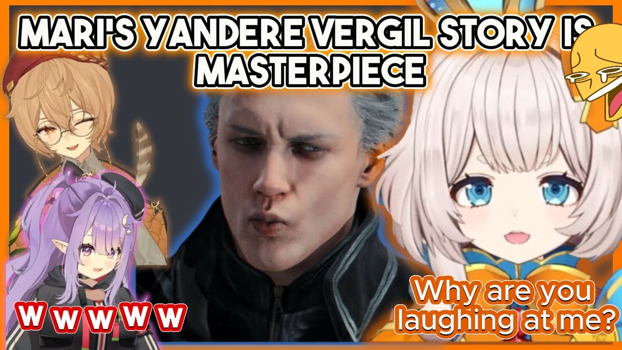 Clio and Sleepy Can't Stop Laughing at, Mari and Yandere Vergil's Chaotic Relationship 😂 #phasequest