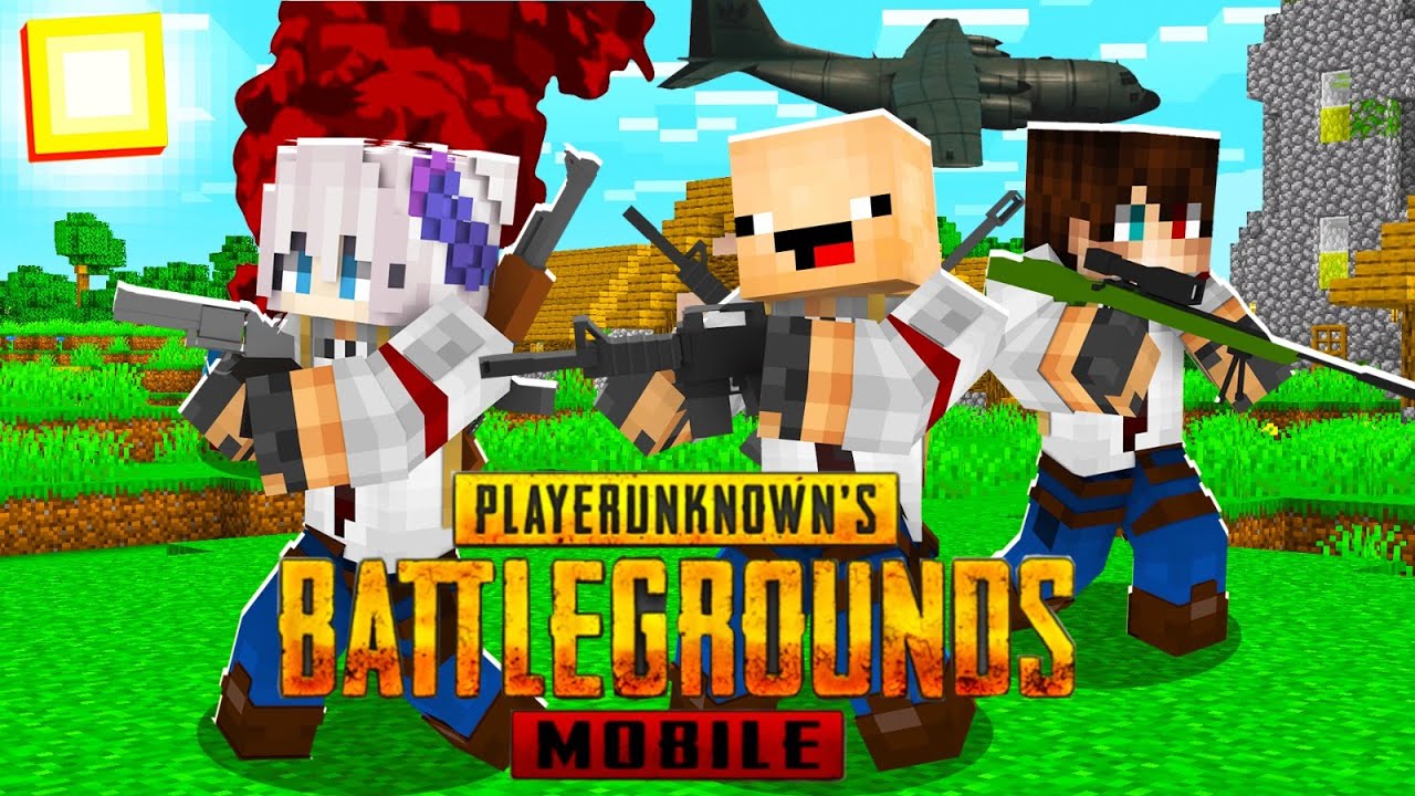EKİP İLE MİNECRAFTA PUBG OYNADIK ! 😱 - Minecraft