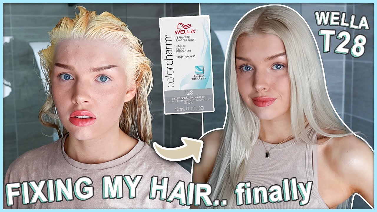 ОСВЕТЛЕНИЕ И ТОНИРОВАНИЕ ВОЛОС С WELLA T28 | Наконец-то мои волосы рухнули