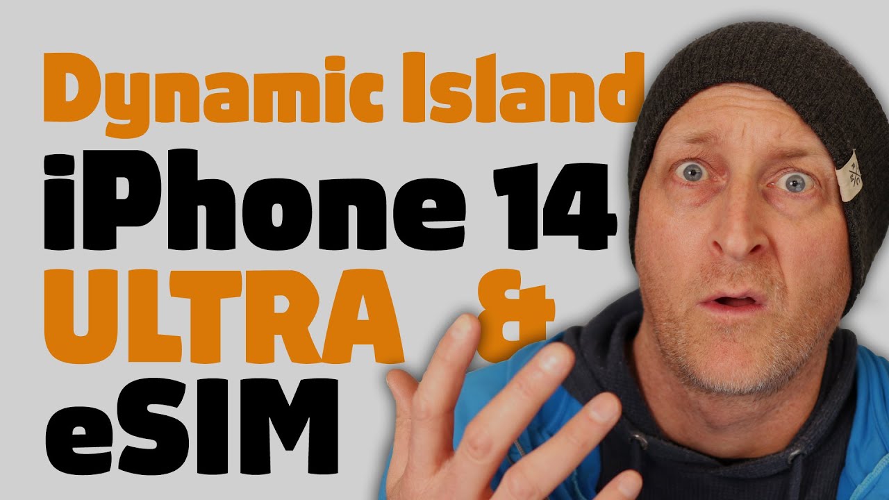 The Haves And Haves Notch - Apple Watch ULTRA - eSIM - iPhone 14 - Dynamic Island -Thursday Thoughts