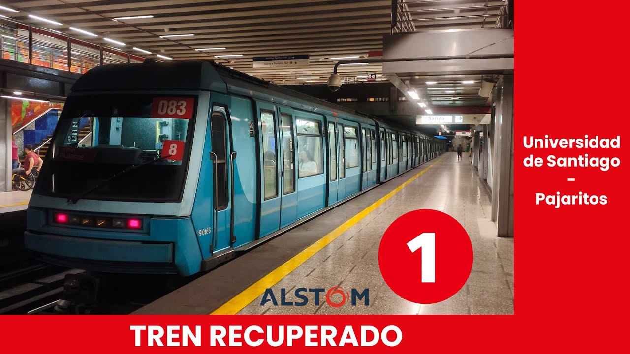 Metro de Santiago | NS-93 N2083 | Universidad de Santiago - Pajaritos (ETP)
