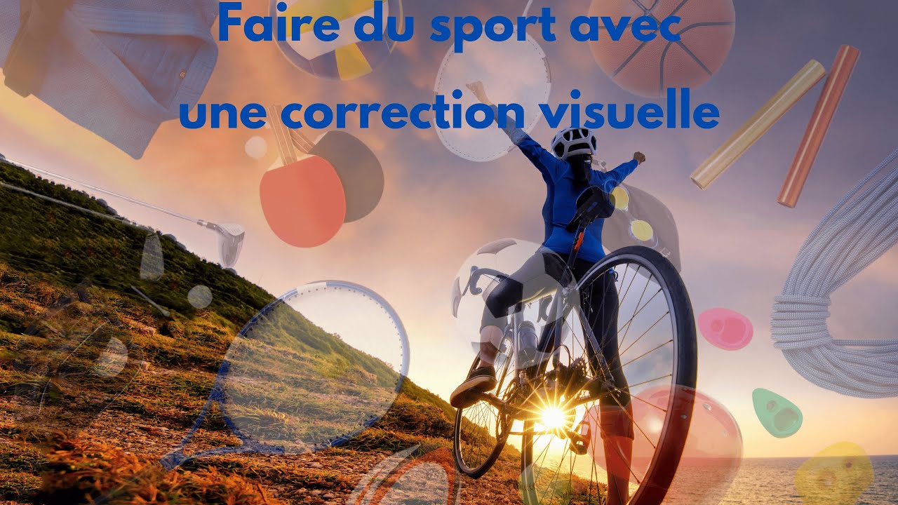 Lunettes de sport à la vue