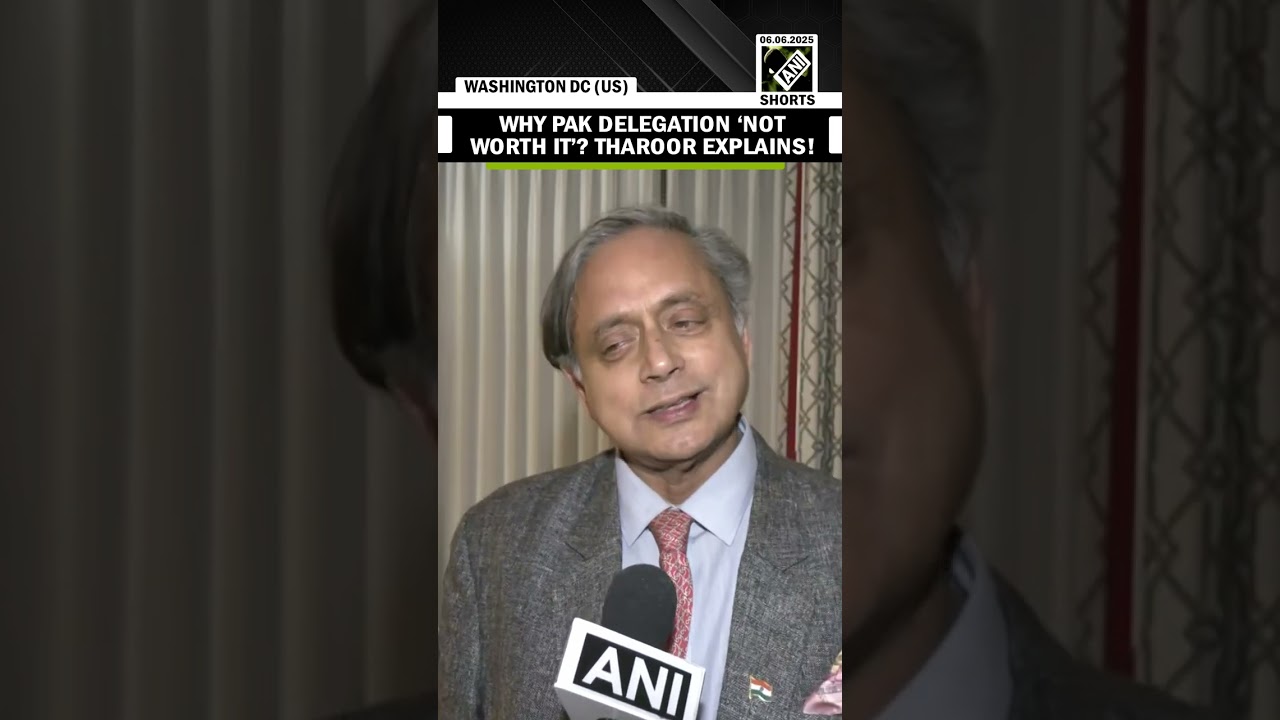 &ldquo;Far better than theirs...&rdquo; Why Pakistan&rsquo;s delegation &lsquo;not worth it&rsquo;? Shashi Tharoor explains in US