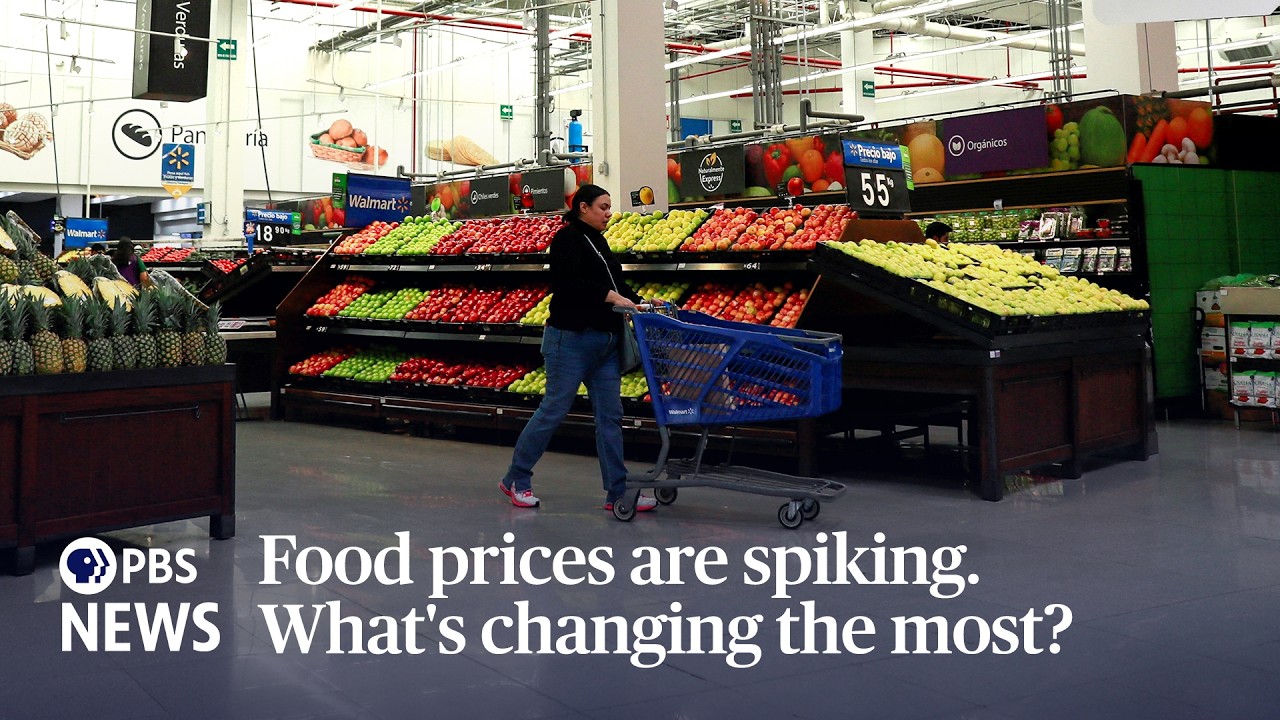 Food prices are spiking. What's changing the most?