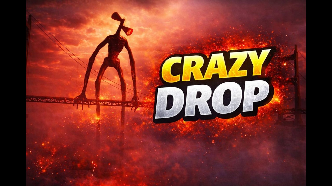 SIREN HEAD CRAZY DROP DANCE 🔥 (WAIT FOR IT)