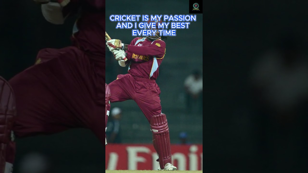 #ChrisGayleQuotes#UniverseBoss#CricketQuotes#SixHitting#SportsQuotes#MotivationalQuotes#Inspirationa