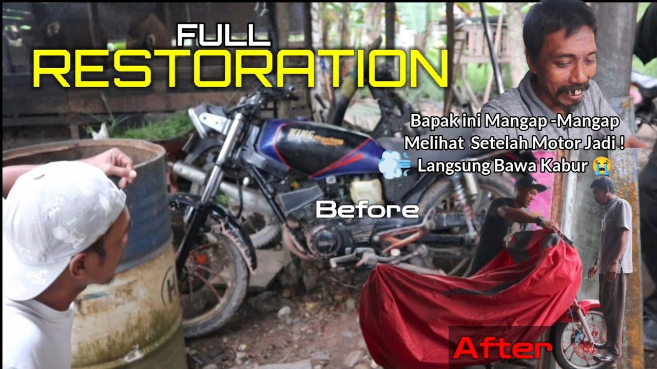 Full Restoration Of An Old 1998 Yamaha Rxking Motorbike (Done). Part 3 ✅🔥🔥