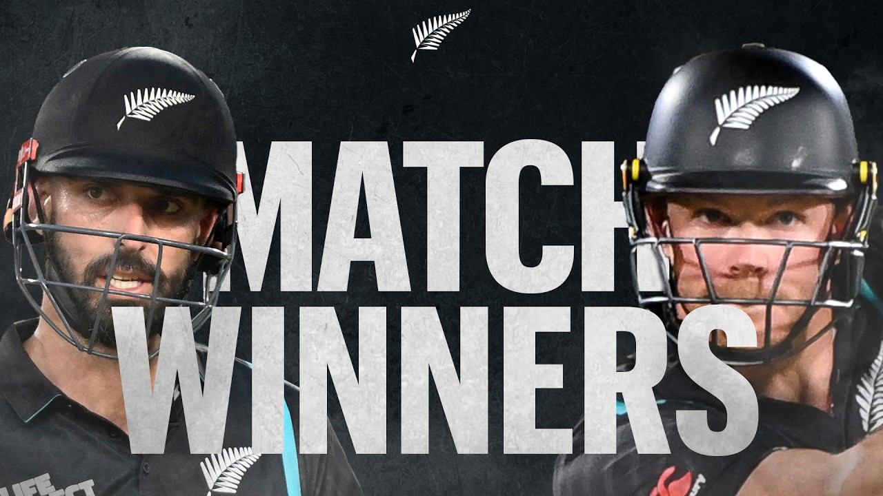 Мощное партнерство Митчелла и Филлипса в 139 | BLACKCAPS против Пакистана T20I 2024