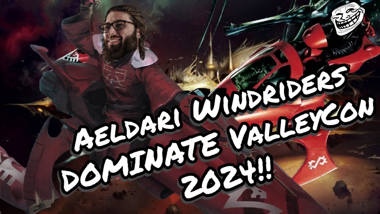 Aeldari Windriders Dominate ValleyCon 2024!!-“Riding the Wind Never Felt So Good…”