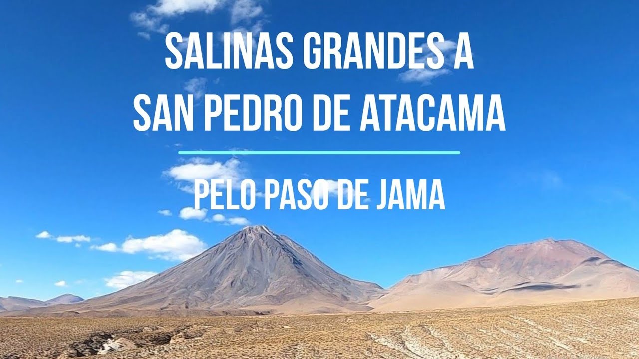 Salinas Grandes - Paso de Jama - San Pedro de Atacama (Viagem de moto - Argentina e Chile - Jan/25)