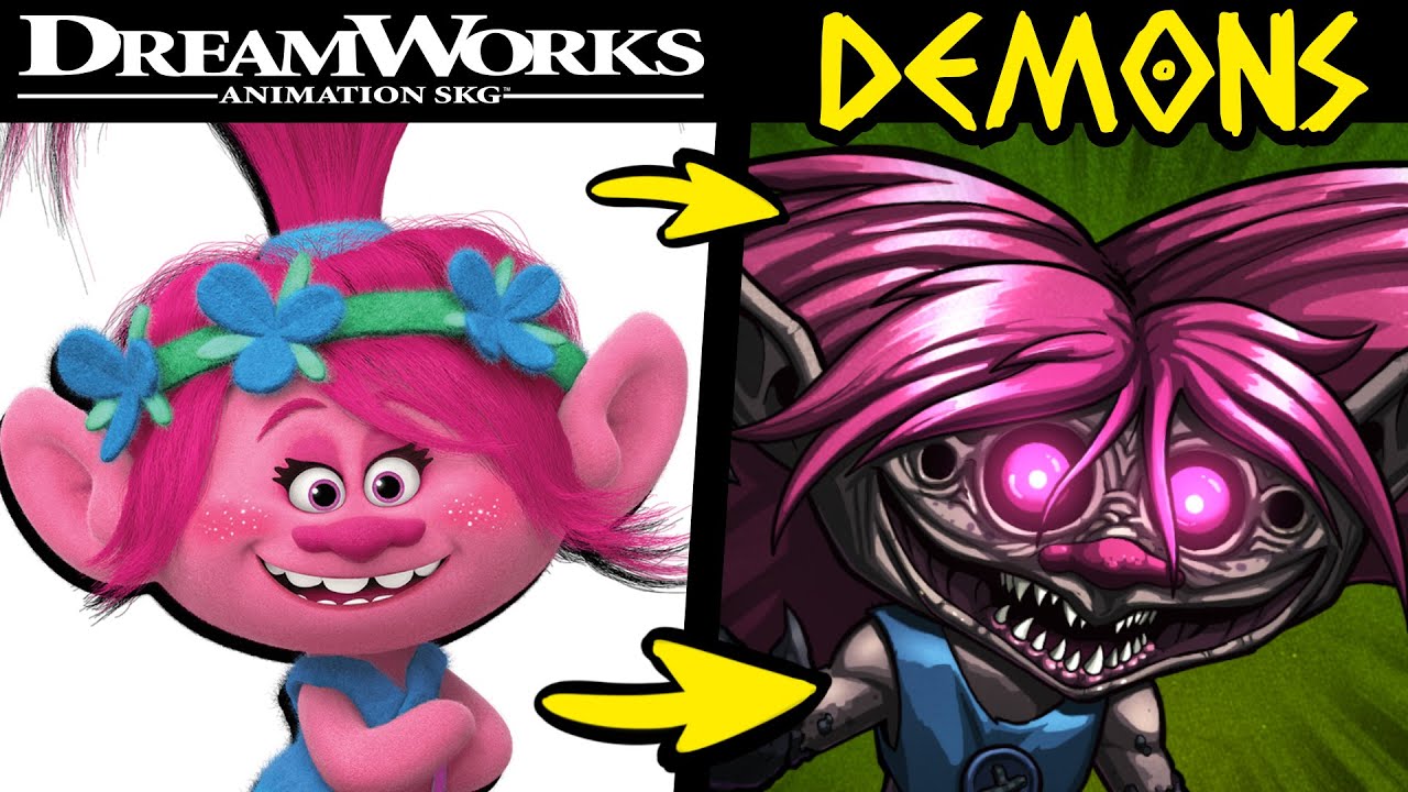 What if DREAMWORKS ANIMATED Characters Were DEMONS?! (Lore & Speedpaint)