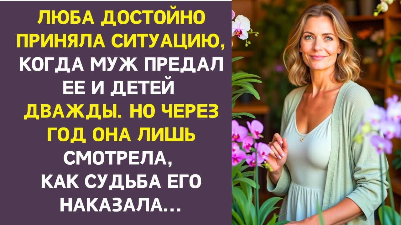 Любу и детей Сергей предал дважды. Но когда судьба его наказала, он остался совсем один.
