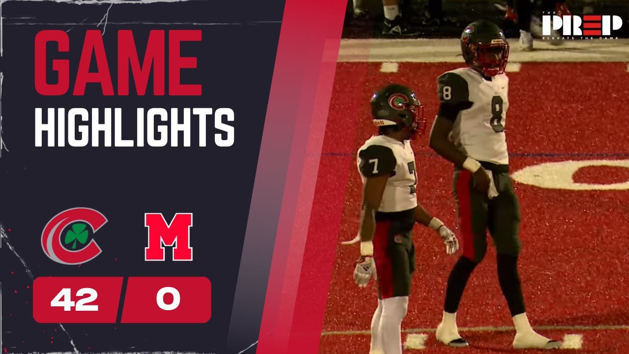 Toledo Central Catholic vs Orchard Lake St. Mary's Football Game Highlights