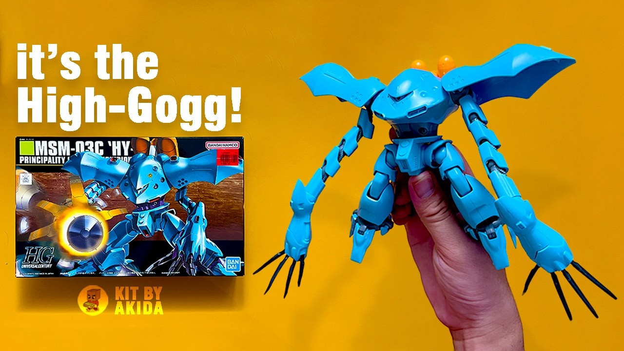 Чего ожидать от сборки HGUC MSM-03C Hy-gogg