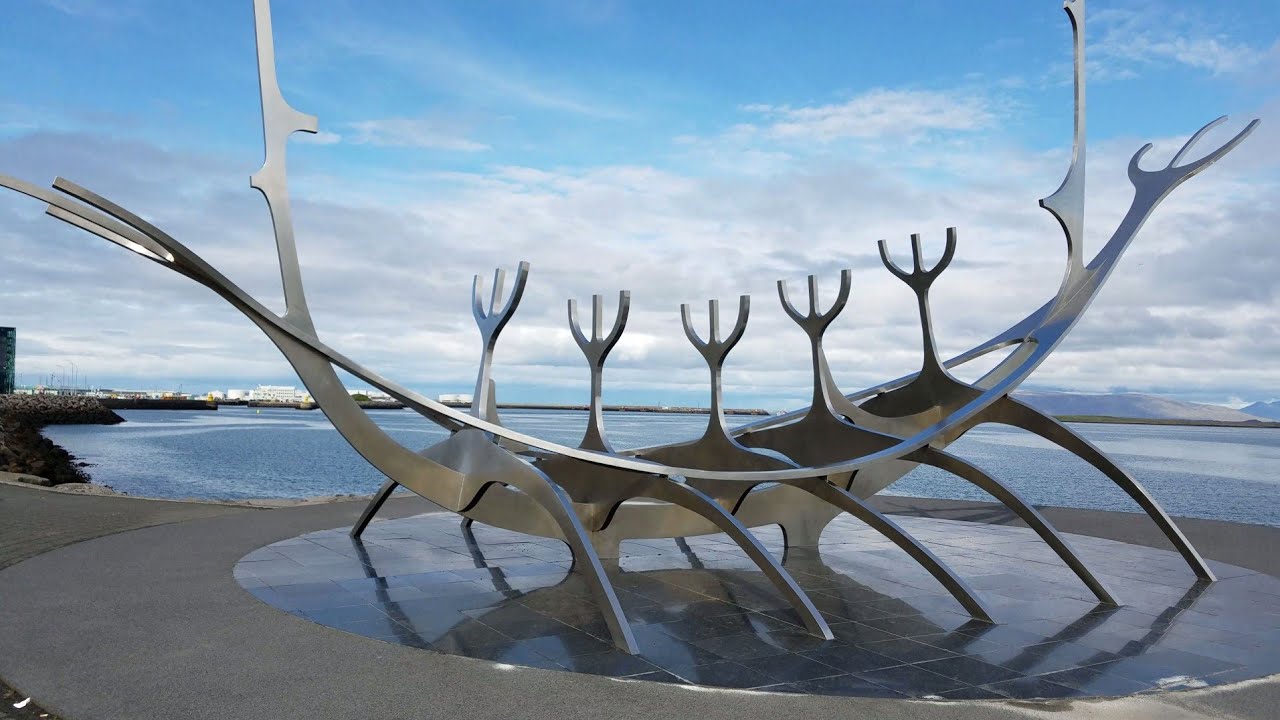 Iceland's Sun Voyager Sculpture