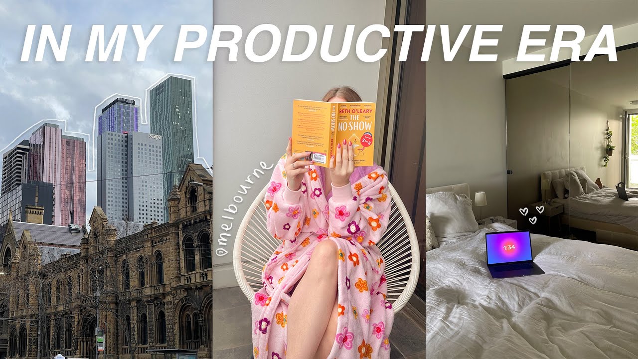extremely productive + realistic weekend in my life living in melbourne, australia