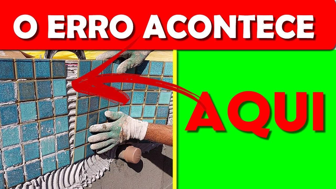 O SEGREDO para Paginação de Pastilhas para PISCINAS