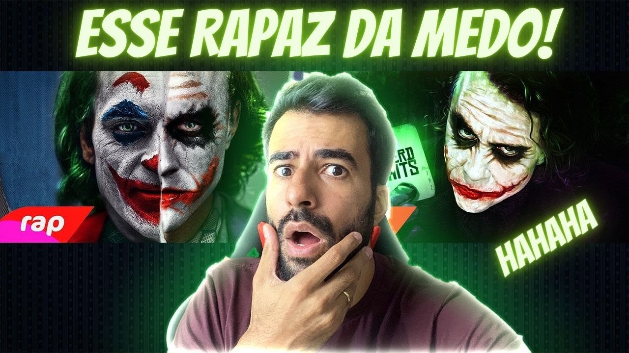 REACT 2 EM 1 Rap dos Coringas - CIRCO DOS HORRORES | Rap do Coringa (Batman)-POR QUE ESTÁ TÃO SÉRIO?