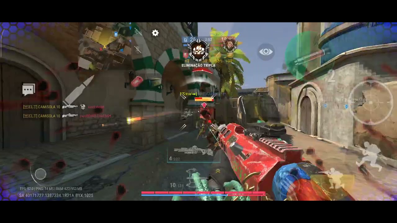 Modern Strike Online - Colheita - Clan ELITE vs BOW - X3