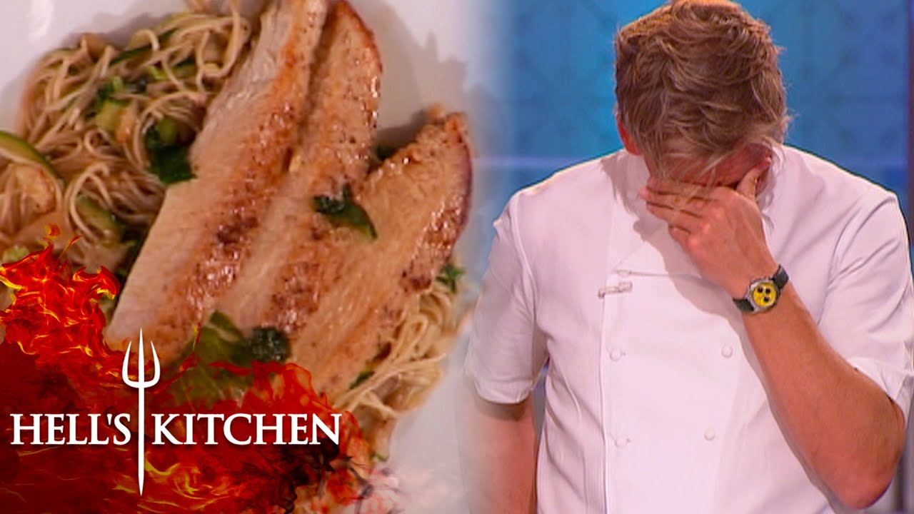 Zach Hilariously Mispronounces 'Bok choy' | Hell's Kitchen